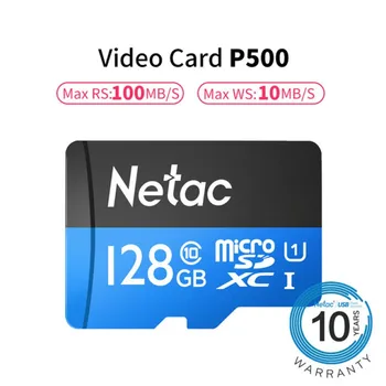 128GB Class10 TF Kartice Micro SD Flash Card za Pametni Telefon, Pomnilniško Kartico in CCTV Kamere & DVR Množično Shranjevanje Podatkov Visoke Hitrosti 100MB/S