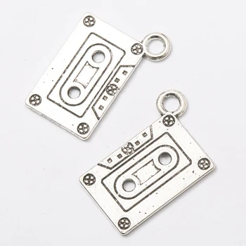 40 kosov retro kovinski cinkove zlitine Magnetni trak obesek za DIY ročno izdelan nakit, ogrlico, zaradi česar 7270