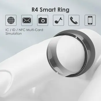 JAKCOM R4 Smart Obroč IP68 Vodotesen Prah-Dokazilo Smart Obroč za IOS Android NFC Mobilni Telefon Čarobni Prst Prstan za iPhone, Samsung