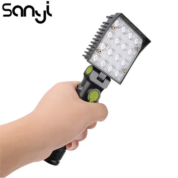 SANYI 16 LED Svetilka Delovna Inšpekcija Baklo Lučka 4-načini Popravilo Opozorilo Kampiranje viseče Luči Z Magnetom in Kljuko