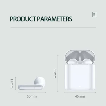 W09 TWS Brezžične Bluetooth Slušalke Z Celling Mic Polnjenje Box Inteligentne Dotik Šport Slušalke Stereo Slušalke Auto Connect