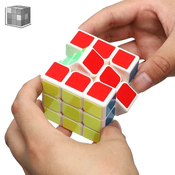 Qiyi 3*3*3 Strokovno Kocka Magic Cube Speedcube Uganke Čarobne Kocke Izobraževalne Kocka Uganka Igrače Za Otroke, Igrače Za Odrasle