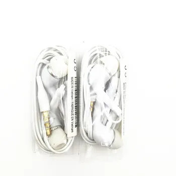 20 kos/veliko 3,5 mm S6 Slušalke Slušalke z Mikrofonom Slušalke Za Samsung Galaxy S5 s6 Slušalke Brezplačna Dostava