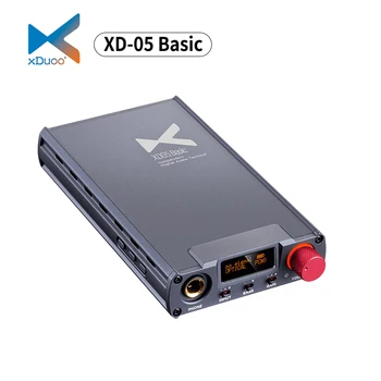 XDUOO XD-05 Osnovne AK4490 PCM384KHz DSD256 XMOSXU208 XD05 Osnovne HiFi prinaša dobička Slušalke Ojačevalnik XD05 Osnovne