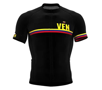 Moški Kolesarski Dres 2020 Poletje Venezuela Ekipa Vrhovi Kratek Rokav Ropa Ciclismo Cestno Kolo Jersey MTB Kolesarjenje Oblačila jersey samo