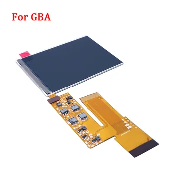 LCD V2 Zaslona Zamenjava Kompleti za Nintend GBA osvetlitev ozadja lcd-zaslon 10 Stopenj, Visoko Svetlost LCD IPS V2 Zaslon Za GBA Konzole