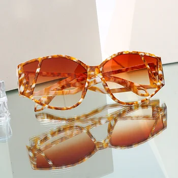 2020 Vintage Sončna Očala Ženske Modni Steampunk Sončna Očala Moških Luxulry Blagovne Znamke Ženska Očala Edinstveno Marmorja Okvir Okulary Gafas