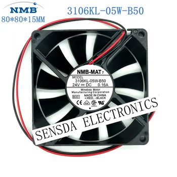 15pcs Za NMB 3106kl-05w-b50 8015 DC24V 0.16 frekvenčnega pretvornika hladilni ventilator