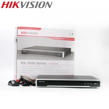 HIKVISION Vgrajeni 4K NVR DS-7608NI-K2 International Version Za 8 Ch 8MP IP Kamere, ki Podpira ONVIF Hik-Priklopite na Debelo