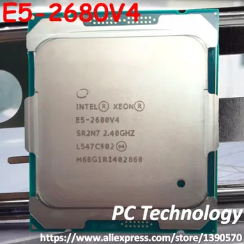 E5 2680V4 Original Intel Xeon E5-2680V4 CPU Procesor 2.40 GHz 14-Core 35 M; 14NM E5-2680 V4 FCLGA2011-3 DTI 120W 1 leto garancije