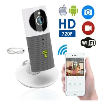 HD 720P Pameten Pes Cleverdog Home Security WiFi IP CCTV Kamere Baby Monitor Smart Home Security Kamera Širokim Kotom 180