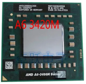 Original AMD PROCESOR A6-3420M AM3420DDX43GX A6 3420M prenosnik, procesor a6 3400m brezplačna dostava