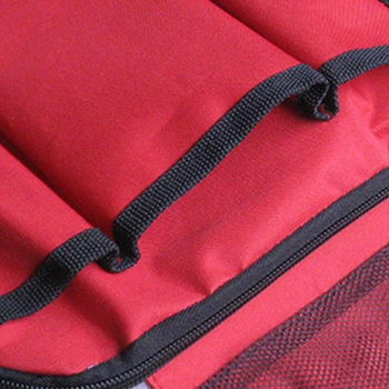 Winmax Prenosni Potovalna Torba Organizator lahka, Zložljiva Kozmetični Vrečko Prtljage Stiskanje Mošnje Rdeče Večnamensko Vrečke