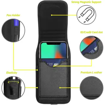 Torbica za telefon Pasom Primeru za Realme 7 Primeru Realme 7 Pro / Realme 7i Kritje Pasu Vrečko Magnetni Tok