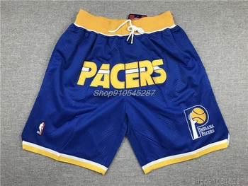 NBA Indiana Pacers #31 Reggie Miller Košarka Hlače 13# Paul George Športne Hlače Očesa Tek Kratke Hlace