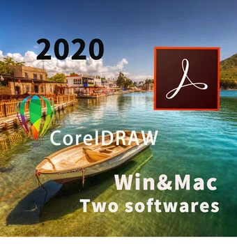 Adobe Acrobat Pro DC in Coreldraw 2020 Namestite stalno brezplačno uporabo za Win / Mac