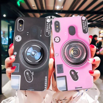 Za LG G2 G3 G4 G5 G6 G6 Plus G7 ThinQ G8S G8S ThinQ Silikonski Mobilne Moda Kamero Telefona Vrečke Primeru Shockproof mobilni telefon Pokrov