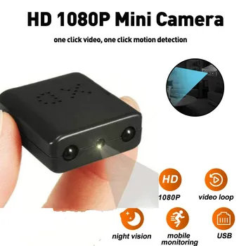 Mini Fotoaparat 1080P XD IR-CUT Najmanjši HD Kamere Ir Nočno opazovanje Mikro Cam Zaznavanje Gibanja DV DVR Varnostne Kamere
