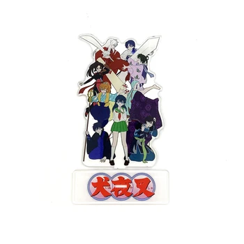 Inuyasha družino Kagome Miroku Sango akril stojalo slika model dvojno strani krožnike torto pokrivalo anime kul