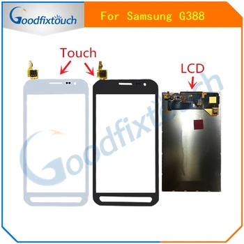 Za Samsung Galaxy Xcover 3 SM-G388F G388 G389, Zaslon na Dotik, Računalnike Senzor Steklo + LCD Zaslon