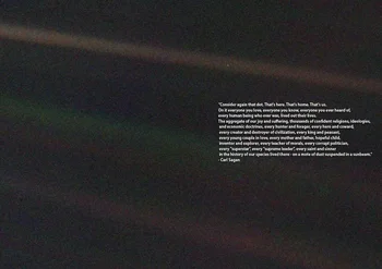 Carl Sagan: Bleda Modra Pika Ponudbo. Prostor Art Film Tiskanja Svile Plakat Doma Stenski Dekor 24x36inch