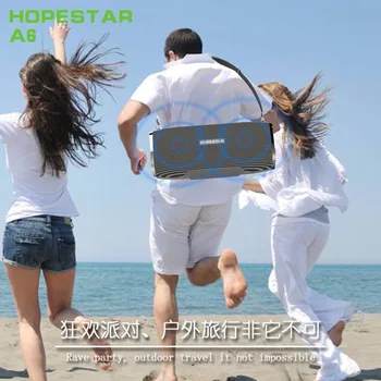 HOPESTAR A6 Bluetooth Zvočnik Prenosni Brezžični Zvočnik Soundbar 3D stereo Prostem Nepremočljiva Velika Moč Banke 35W