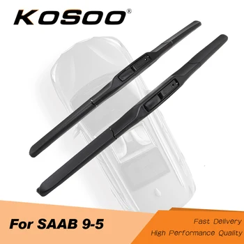KOSOO Za SAAB 9-5 (Nepremičnine)/Salon Fit Bayonet/J Hook Roke Model Leto Od leta 1997 Do 2012 Auto Naravne Gume, Metlice Brisalcev