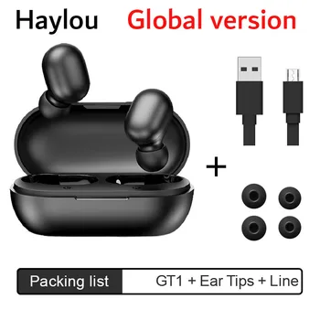 NOVI Originalni Xiaomi Brezžična tehnologija Bluetooth 5.0 Haylou GT1 Pro GT2S Brezžični Eeaphones Z Mikrofonom za Prostoročno AI Nadzor-Globalna različica