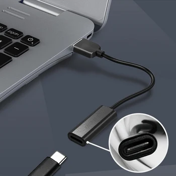 Laptop Dc napajalnik Napajalnik Priključek za Kabel Kabel USB Tip C PD Ženski Univerzalno Moški Vtič Pretvornik za Lenovo Hp Asus