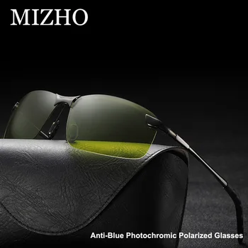 MIZHO Photochromic Polarizirana Očala Ženske Rumena Anti Modra Svetloba Očala Moški Pogled Na Telefon Blokiranje Glare Računalnik Očala