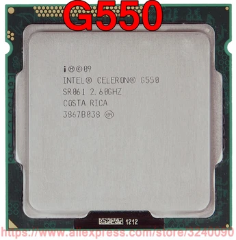 Original Intel CELERON G550 Procesor 2.60 GHz, 2M Dual-Core Socket 1155 brezplačna dostava hitro ladjo iz