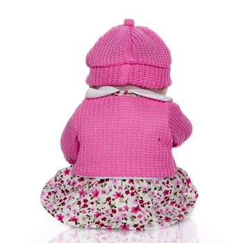 Lep Prerojeni Newborn Baby Doll 11 Inch Dekle Telo Polni Silikona Vinil Veren Princesa Lutke Z Lepe Obleke Otroci Zajčica