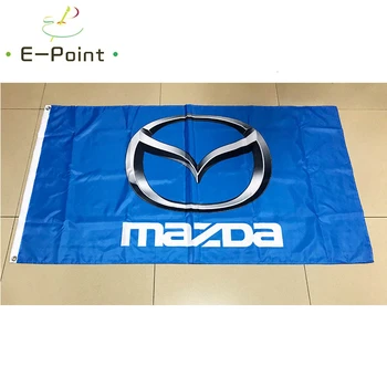 Japonska Mazda Avto Zastava 2*3 m (60*90 cm) 3 m*5 m (90*150 cm) Velikost Božični Okraski za Dom Zastava Banner Darila