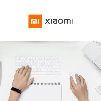Xiaomi-prenosno brezžično miško, Originalni z Bluetooth 4,0, Dvojni način delovanja 2,4 GHz, 1200DPI prenosni računalnik, RAČUNALNIK in Prenosni