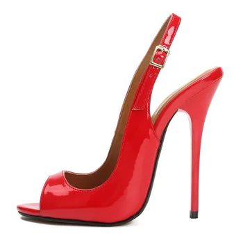 NSM ženske čevlje 13cm Tanke Pete Sandala zapatos mujer čevlji ženska stranka črpalke Neverjetno Fashion Show Štiri sezone 38-48