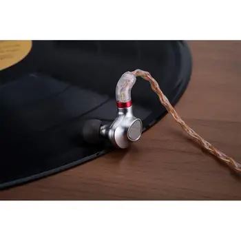TINHiFi P2 1DD Visoke Ločljivosti Letalo V Uho Slušalke Kovinski HIFI Glasbeni Zaslon Ob Slušalke 3.5 mm 2PIN Zamenljiva Kabelska