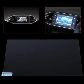 Vroče Novih 1 Nastavite 9.7 palčni Auto Avto Navigacija, Kaljeno Steklo Film Screen Protector Primeru Za Peugeot 308 408 508 208 Visoke Kakovosti