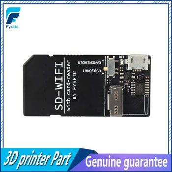 FYSETC SD-WIFI s Sim-Modul Bralnika teči MERJENJE spletne Dev Vgrajenega USB na serijski čip Brezžični Prenos Modul Za S6 F6 Turbo