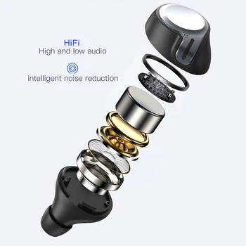 DAONO Y16 za Prostoročno uporabo Bluetooth Slušalke Poslovnih Brezžična tehnologija Bluetooth Headse tIn-Ear Slušalke z Mikrofonom
