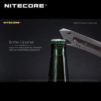 NITECORE NTK10 Titana Pripomoček Nož