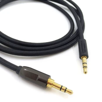 2020 Nove Nadomestne 3.5 mm Jack Stereo Najlon Slušalke Avdio Kabel Za Philips SHP9500 X2HR X1S SHB8850 SHB9850