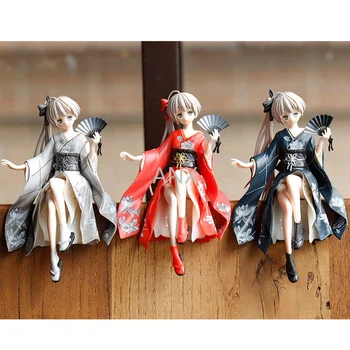14 CM Yosuga no Sora Slika PVC Akcijski Anime Zbirka perifernih naprav Lutka Model Igrače Kimono Sora Slika za otroke darila