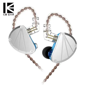 KBEAR KB10 5 Uravnotežen Armature HIFI Tek Šport, Glasba, Zvok Zaslon V Uho Slušalke Slušalka KZ ZS10 AS10 AS16