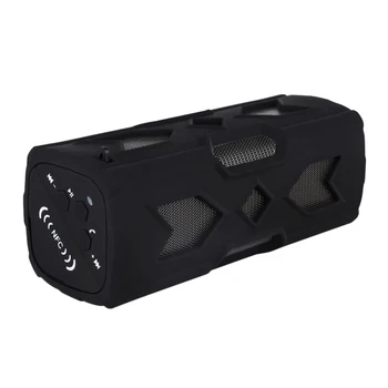 Prenosni Bluetooth Brezžični Zvočnik Nepremočljiva Avdio Black Visoke Temperature Odporen Zvočnik Nove Bluetooth Stereo Zunanji Avdio