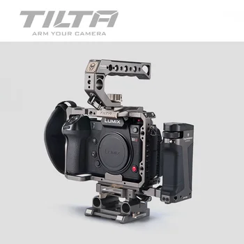 Tilta TA-T38-A-G DSLR ploščad Fotoaparat KLETKO ZA PANASONIC S1H S1 S1R fotoaparat celotno kletko S1H ploščad na vrhu ročaj strani focus ročaj