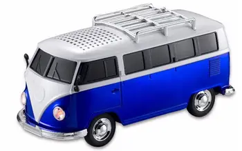 HENGYUE 1pcs bluetooth zvočnik pisane mini zvočnik avto obliko mini bus zvočnik zvočne polje MP3++U disk+TF+FM funkcija+bluetooth