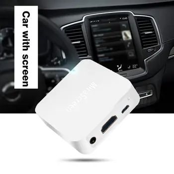 X7 Avto Brezžični WIFI Ogledalo povezavo Polje HDMI je združljiv Ključ Za iOS Android Telefona, Audio Video Miracast Zrcaljenje Zaslona za Avto