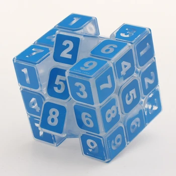 Najboljši ZCUBE Neo Čarobno Sudoku Digitalni 3x3x3 Kocka Strokovno 3x3 Cubing Hitrosti Število Puzzle Izobraževalne Igrače Za Otroke, Odrasle