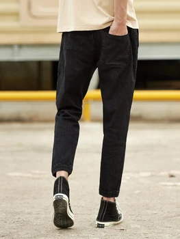 Pioneer Tabor blagovne Znamke 2019 Nova Moda za Moške Jeans Priložnostne Stretch Slim Kavbojke Klasičnih Beamed Hlače Traper Hlače Moški ANZ908062