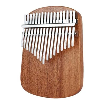 17-Ključ Kalimba Palec Klavir Mahagoni Smreka Plošča Zaokroženo Klasična Glasbila, Lesene Tipkovnico Začetnik